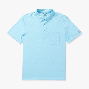 Qualifier Printed Performance Polo Shirt | Fathom