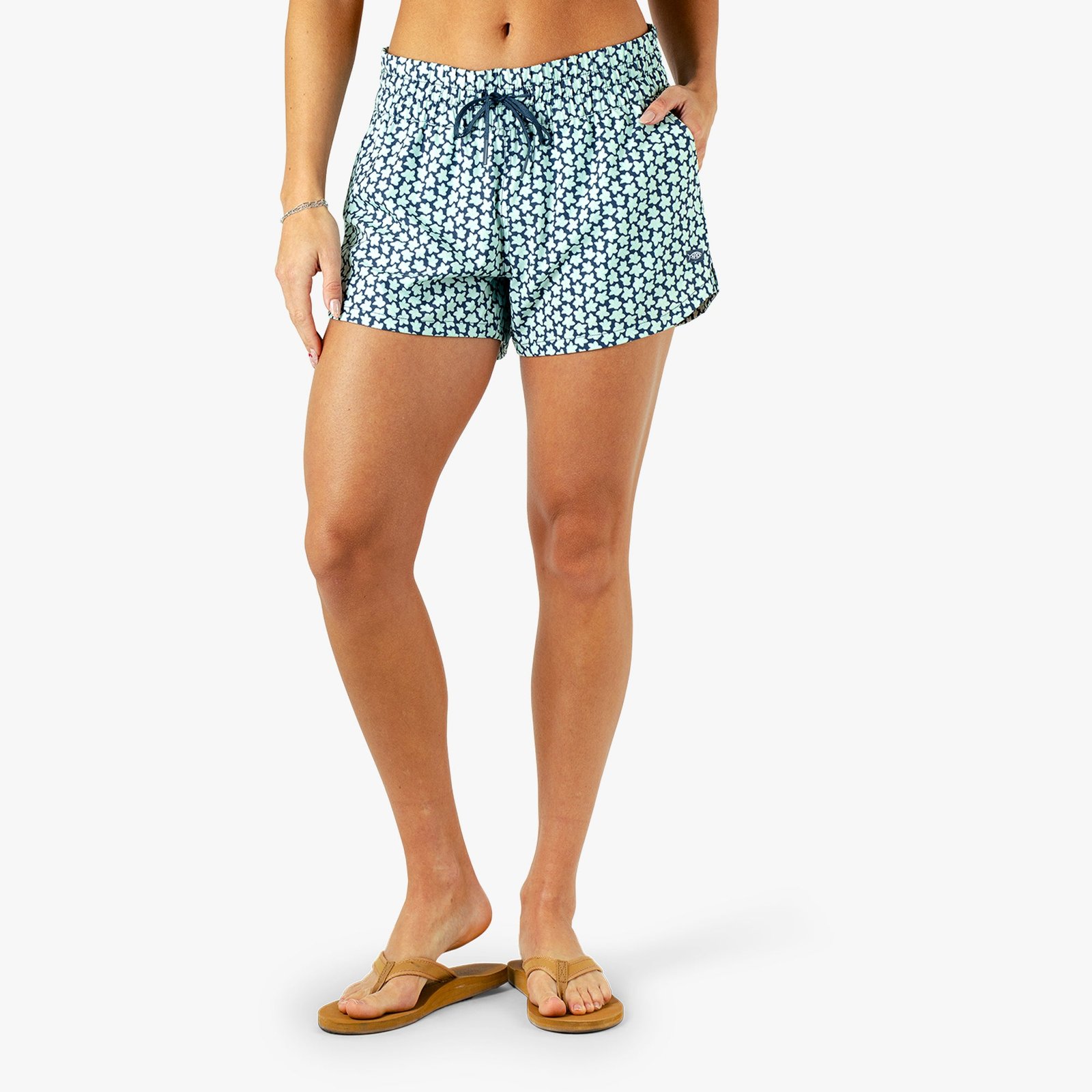 Women's Printed Strike Shorts | Ink
