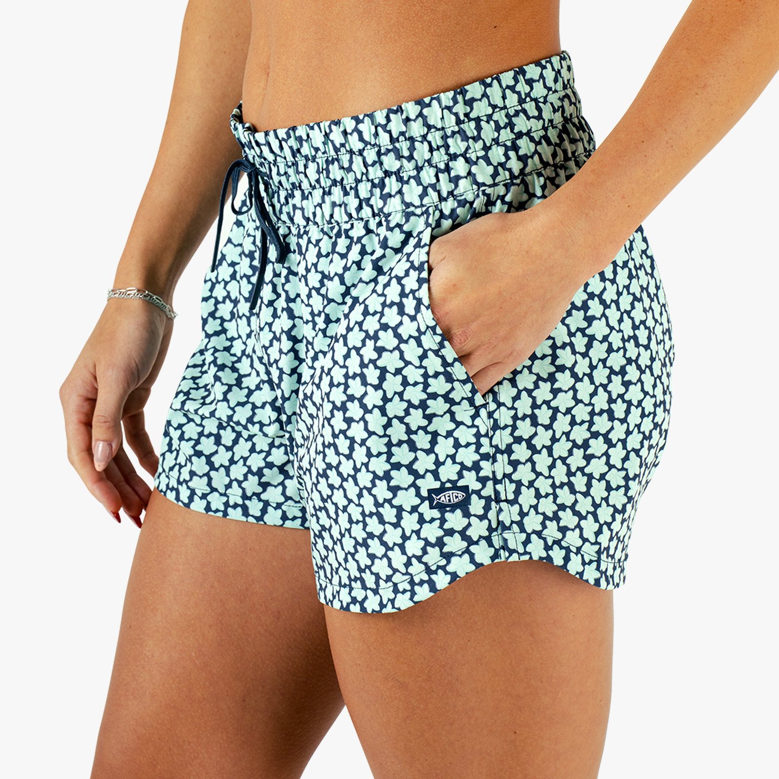 Women's Printed Strike Shorts | Ink