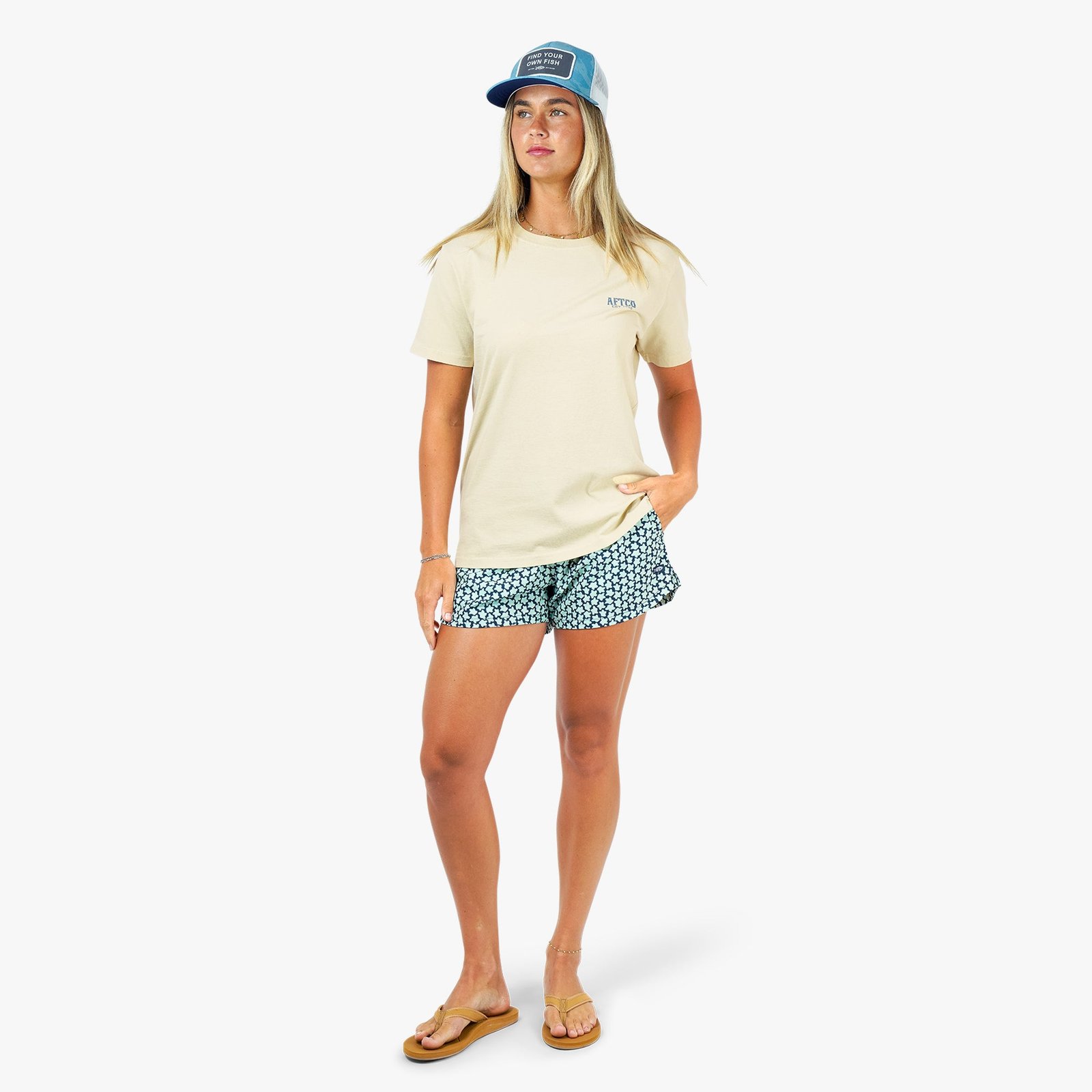 Women's Printed Strike Shorts | Ink